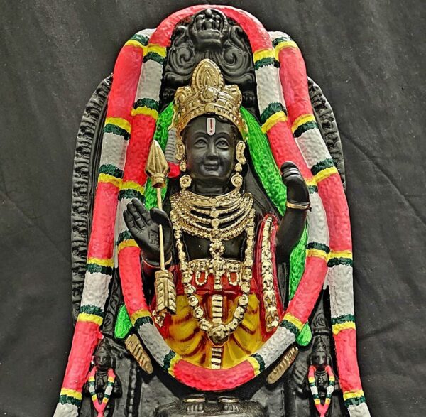 Ayodhya Ram Lalla - With Garland